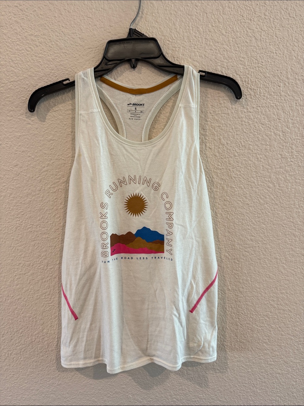Brooks Graphic Racerback Tank